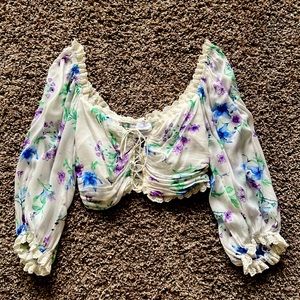 Skylar + Madison Floral Crop